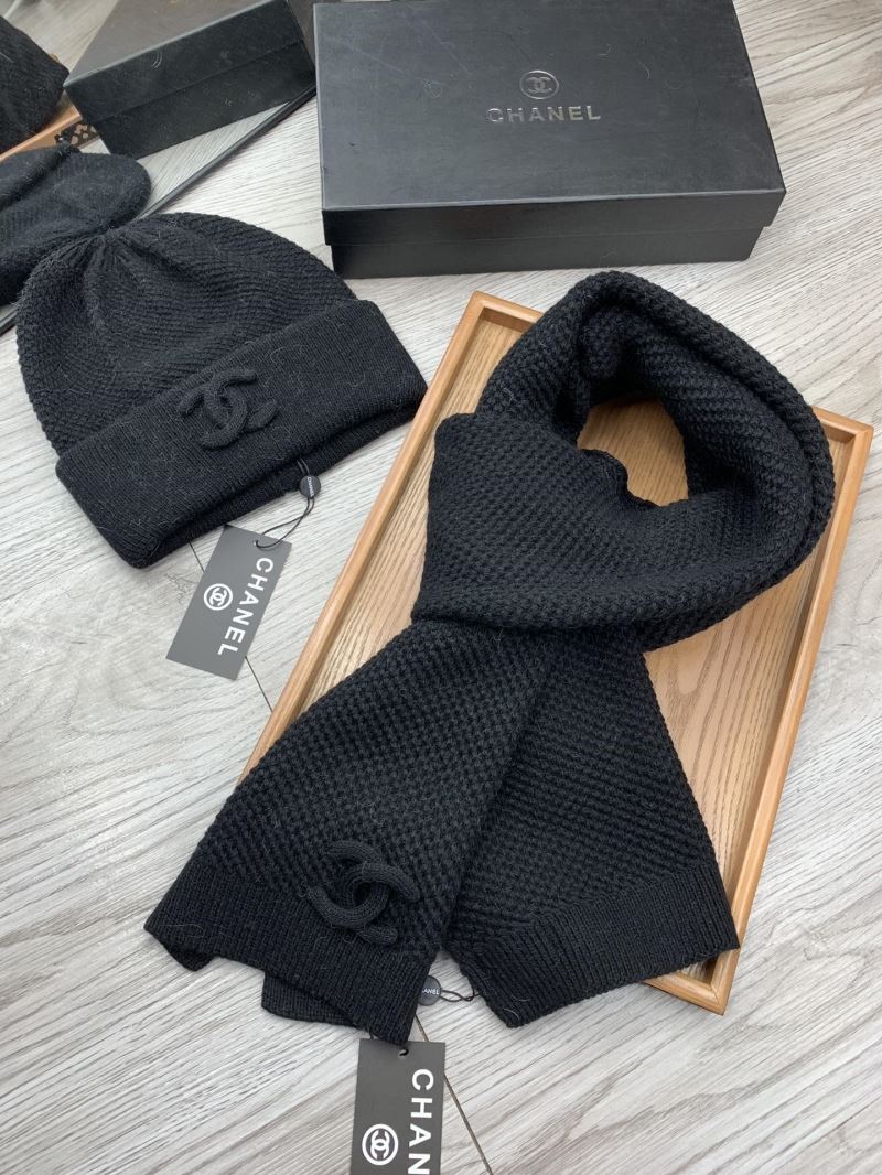 Chanel Caps Scarfs